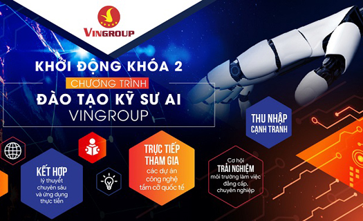 Vingroup khởi động Khóa 2 Chương trình đào tạo kỹ sư AI